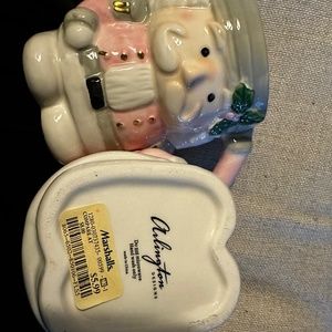 Pink and gray nutcracker mugs by arlington designs